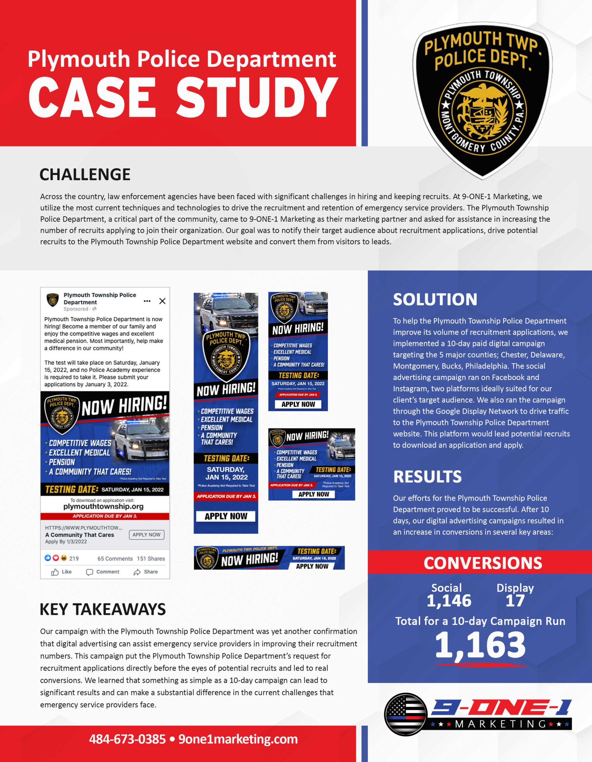 Plymouth Police Department Case Study